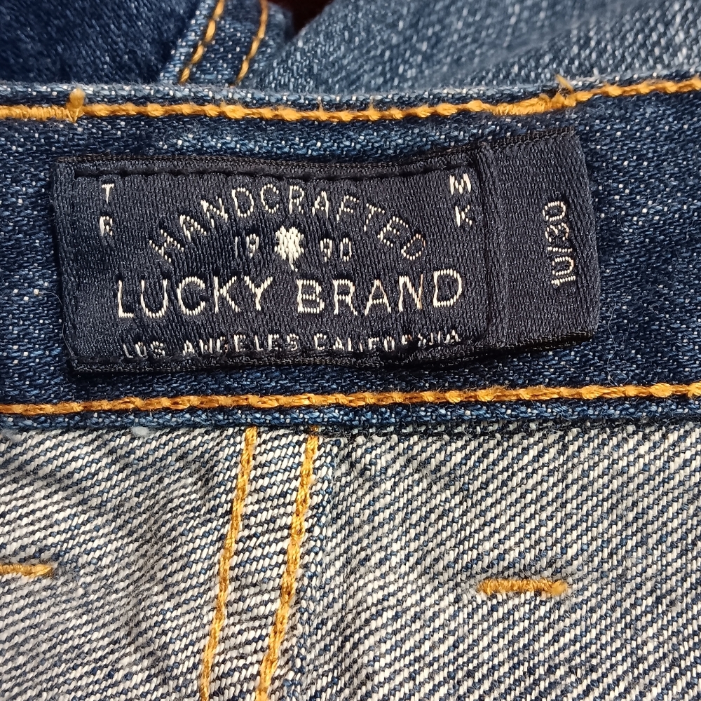Lucky Brand Womens 10/30 Laguna Jean Shorts Blue Denim - Picture 6 of 8